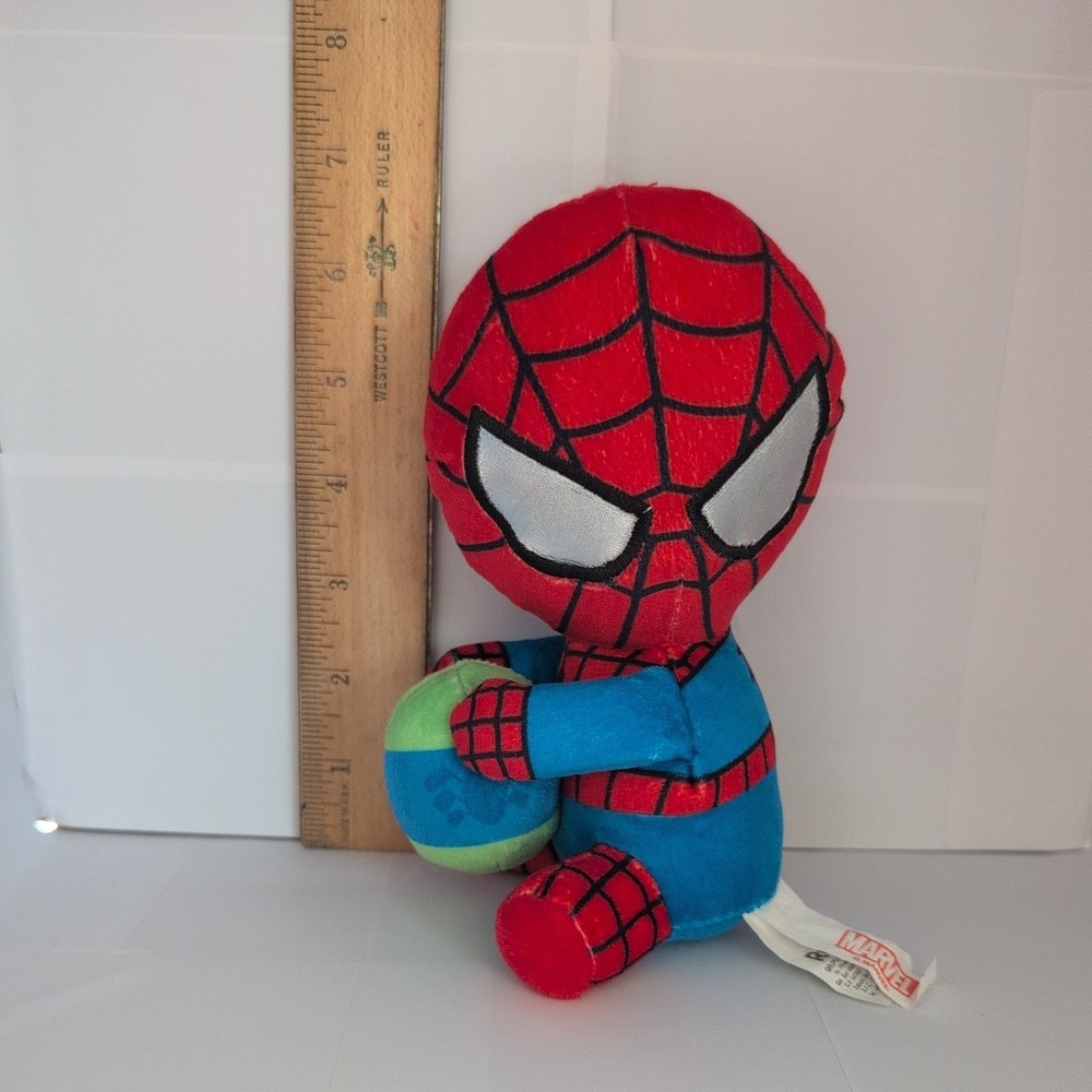 Marvel Spider-Man Easter Egg Small Plush Backpack CLIP Spiderman - Picture 6 of 16